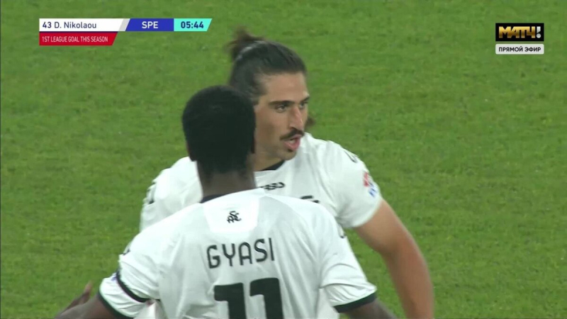 Рома &mdash; Специя. Голы